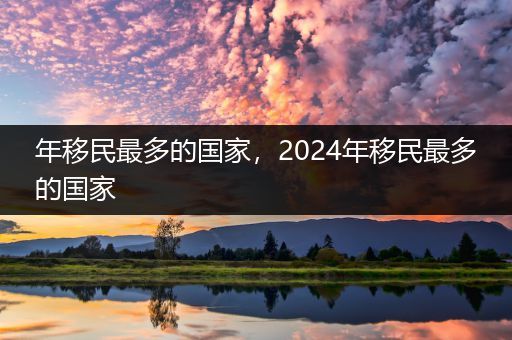 年移民最多的国家，2024年移民最多的国家