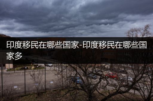 印度移民在哪些国家-印度移民在哪些国家多