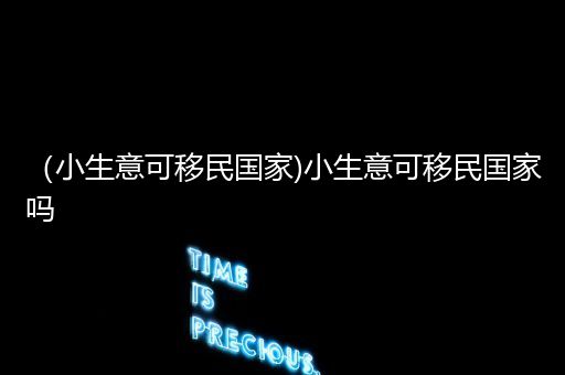 （小生意可移民国家)小生意可移民国家吗